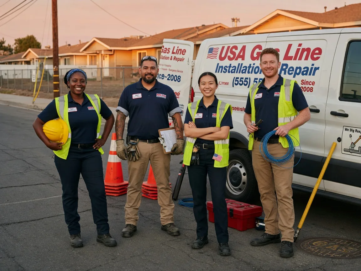 Gas Line Installation company in Offerman, GA